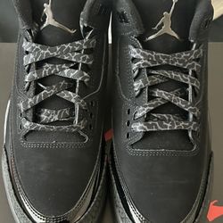 Jordan Retro 3s Black Cat