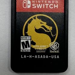 NINTENDO SWITCH MORTAL KOMBAT 