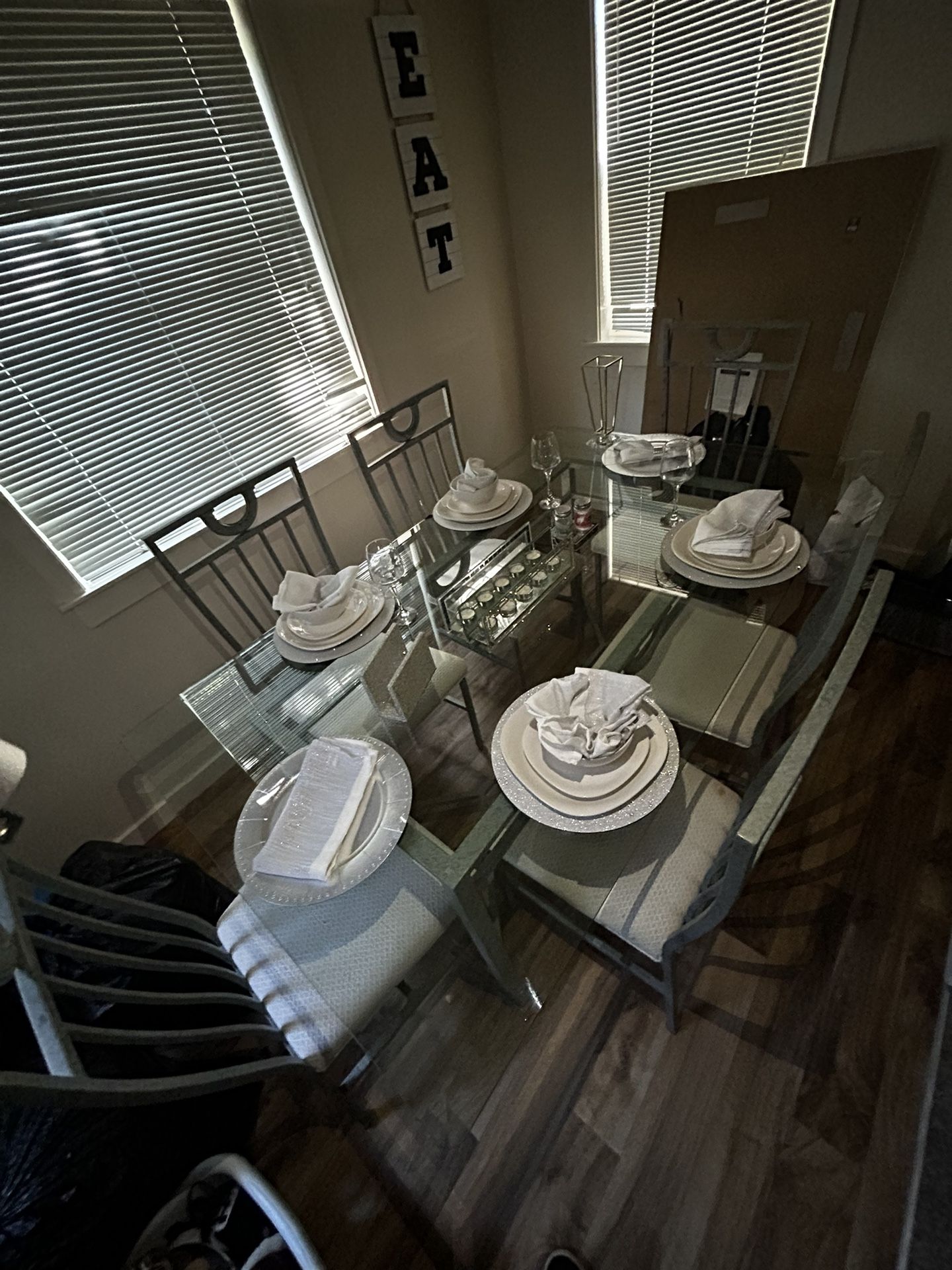 Glass Dining Set Sale