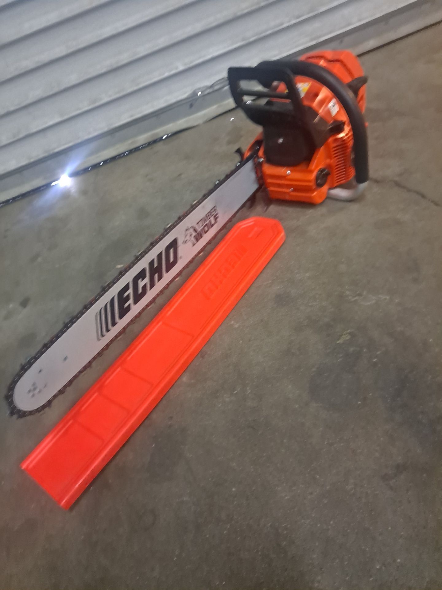 ECHO 20 in. 59.8 cc Gas 2-Stroke Rear Handle Timber Wolf Chainsaw for ...