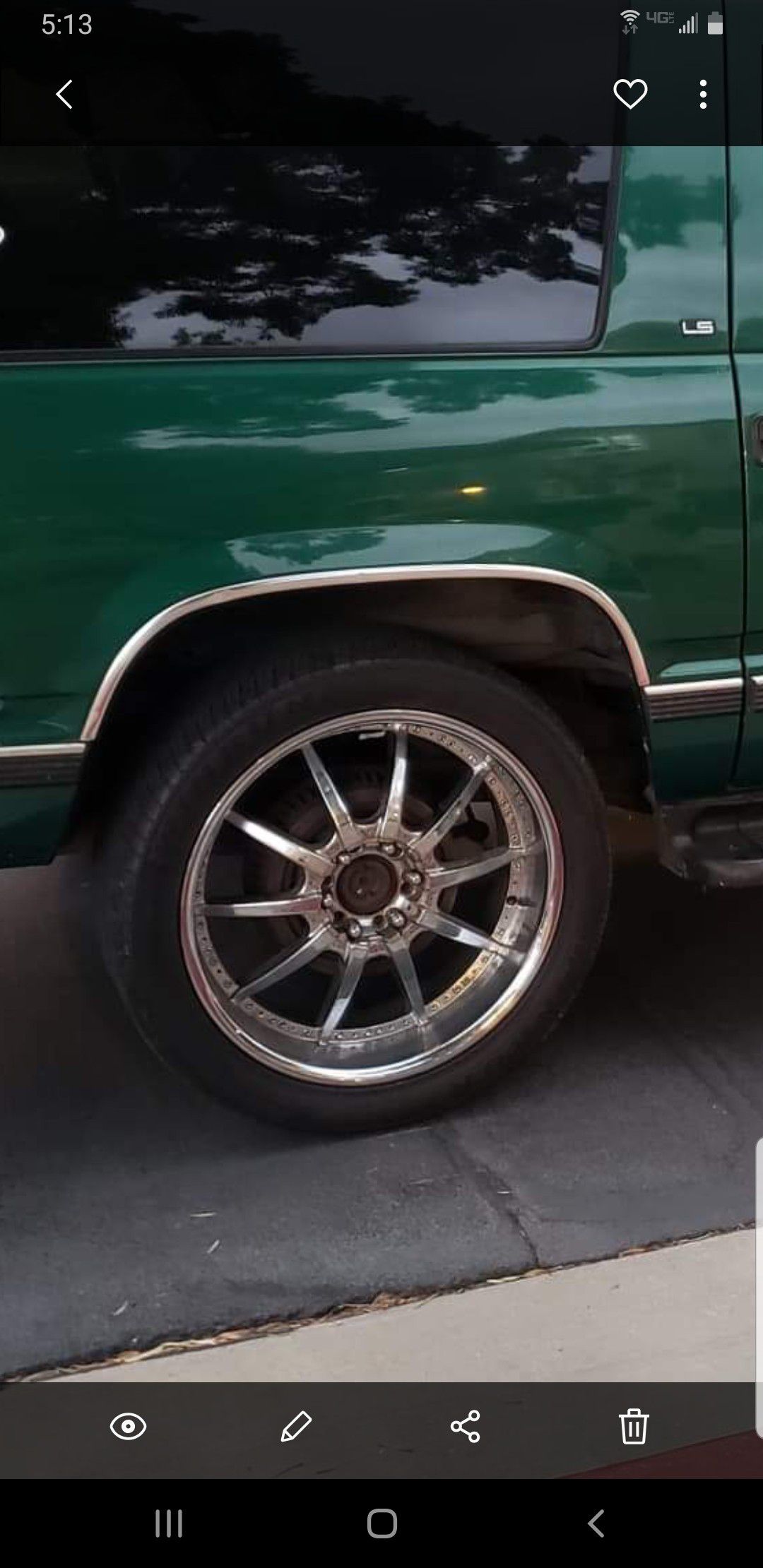 Suburban Trade rim's for offroad tires.