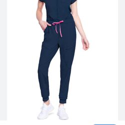 Medcouture Navy jumpsuit. Scrubs. 