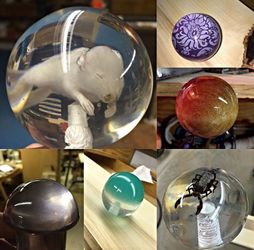 Custom made shift knobs and paper weights