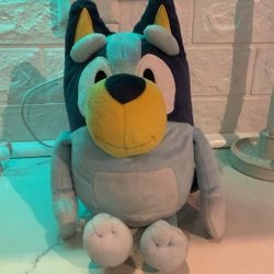 Blue Velcro Stuffed Animal