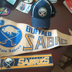 Signed Buffalo Sabers Hat From '80s