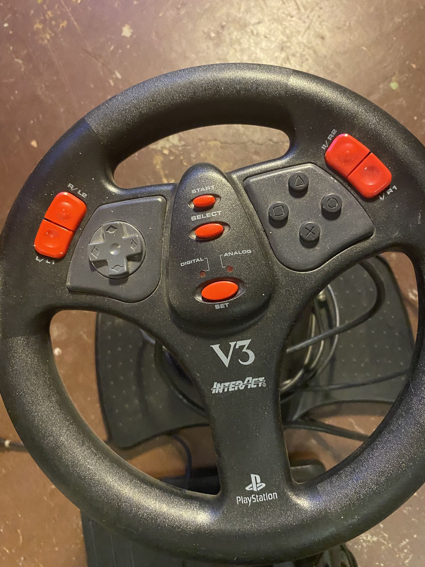 PlayStation Race Wheel