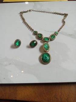 Necklace And Earrings
