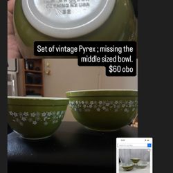 Vintage Pyrex 