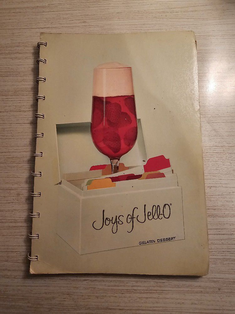 1963 Joys of Jell-O Gelatin Dessert 1st Printing 