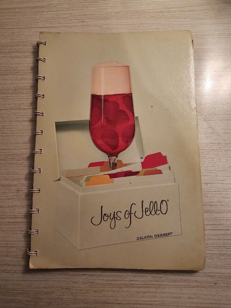 1963 Joys of Jell-O Gelatin Dessert 1st Printing