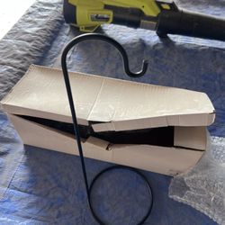 Decorative Hanging Iron Jar Holder / Wall Sconce