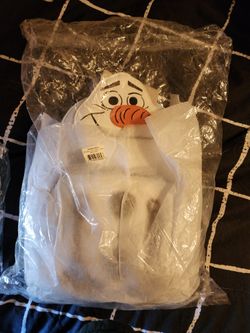 Olaf Loungefly Backpack and Wallet