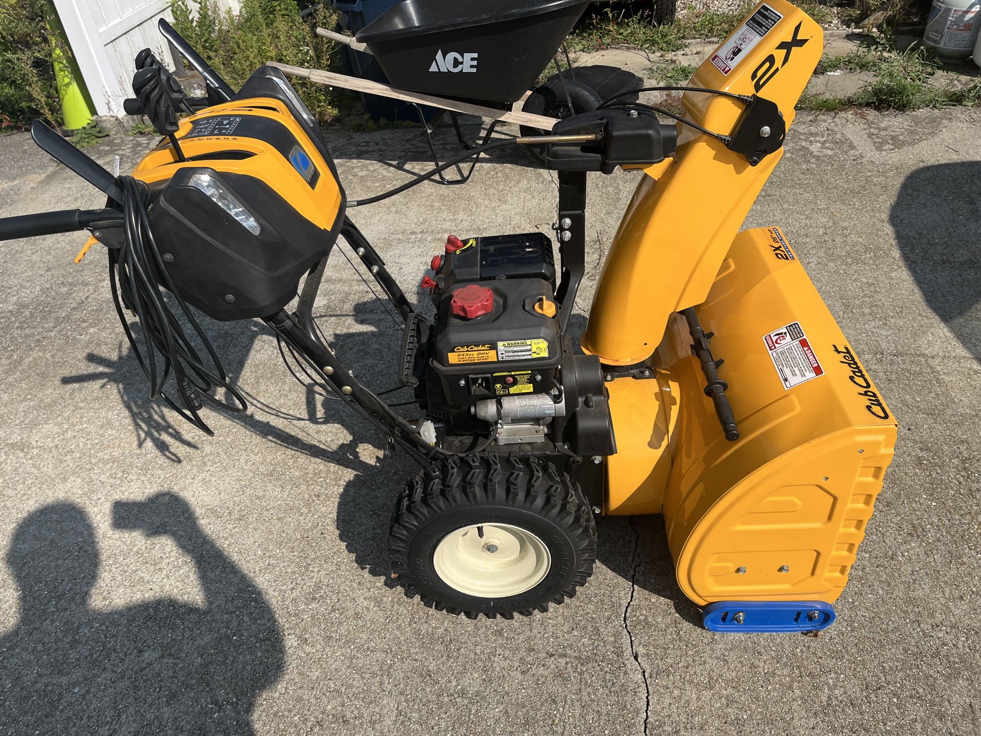 Cub Cadet 2X 26” 243cc Two-Stage Snow Blower – Brand New