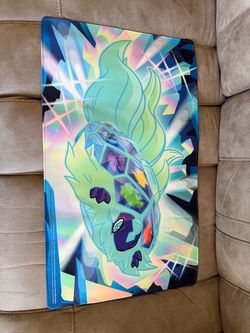 Pokémon Center Terapagos Stellar Form TCG Card Game Playmat used