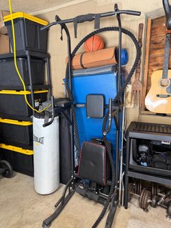Pull Up Bar Station and Dips - $65