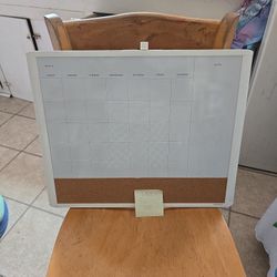 Large Calendar White Board 
