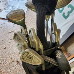 Golf Clubs and Bag 