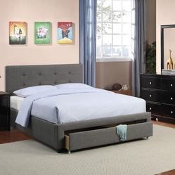 Queen Size Tufted With Orthopedic Mattress 