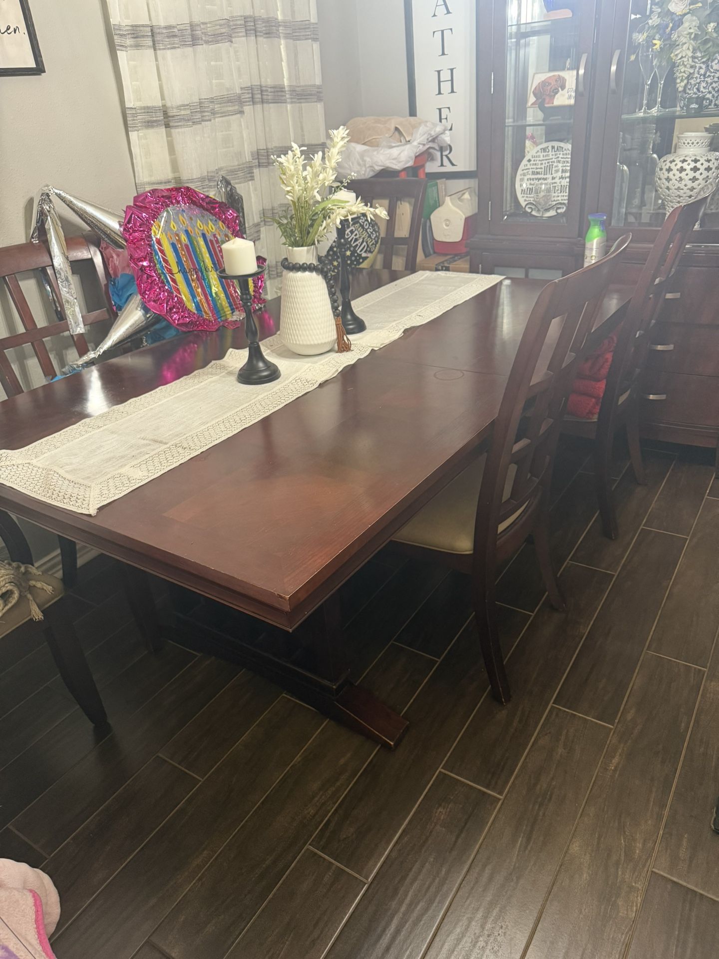 DINING ROOM TABLE & 6 CHAIRS PICKUP HUMBLE 77396 