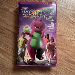Barney’s Great Adventure VHS 