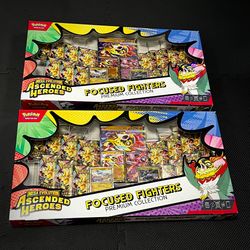 Ascended Heroes Focused Fighters Premium Collection (2 Available)