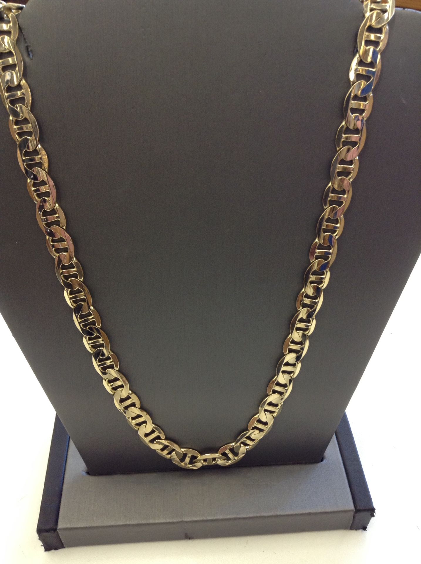 14 Kt. YELLOW GOLD CHAIN GUCCI LINK 43 Grs. 20" (NO TRADES)