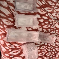 Acrylic vanity organizers