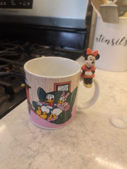 Disney Mickey Donadnd Duck Goofey Cup Mug
