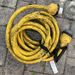 Camco 50-Amp PowerGrip Marine Power Cord, 25'