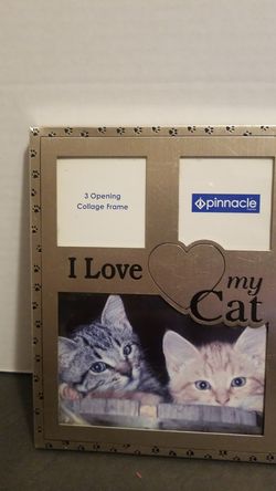 I LOVE MY CAT " FRAME"