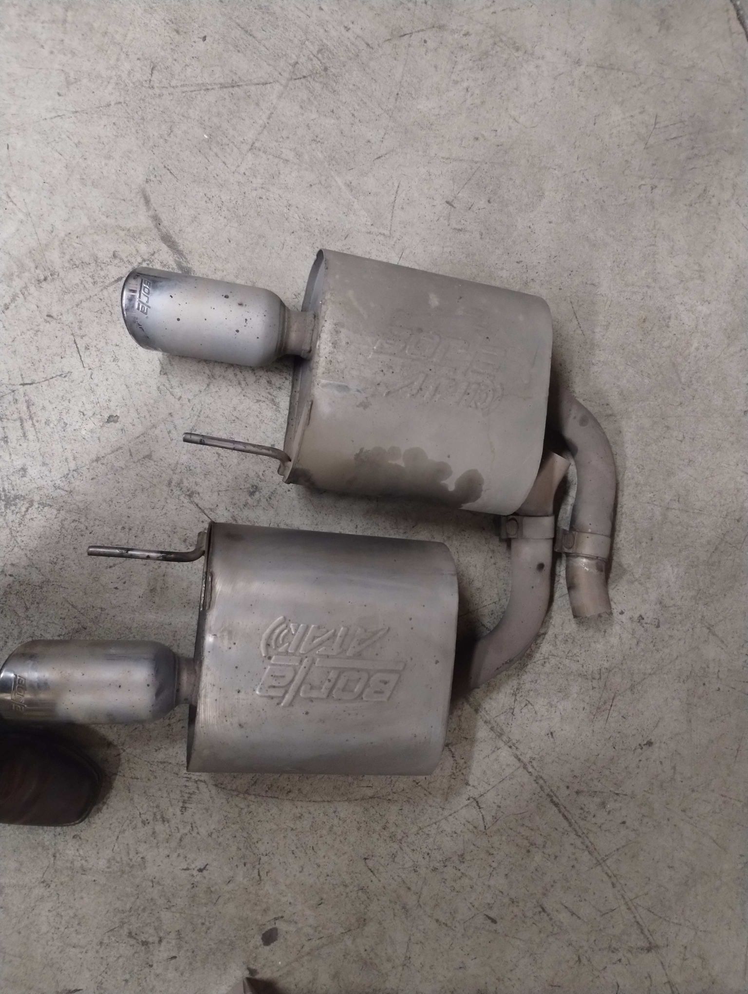 2015-2017 mustang borla atak muffler