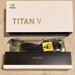 NVidia Titan V GPU 12GB VRAM in Original Packaging