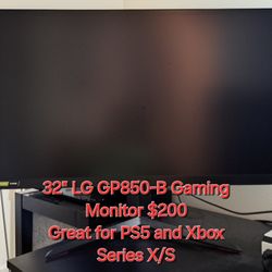 Gaming Monitor & 24" Tvs