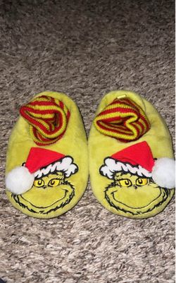 The grinch slippers