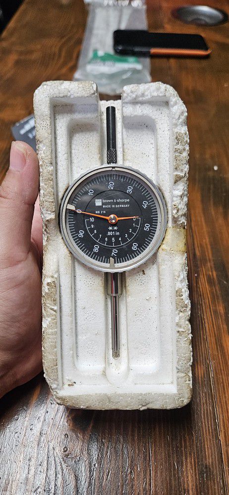 Brown & Sharpe Dial Indicator 0 In To 1 In Range AGD 2