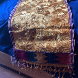 Long Embroidered Table Runner 