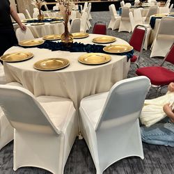 White Chair Covers - $1 EACH