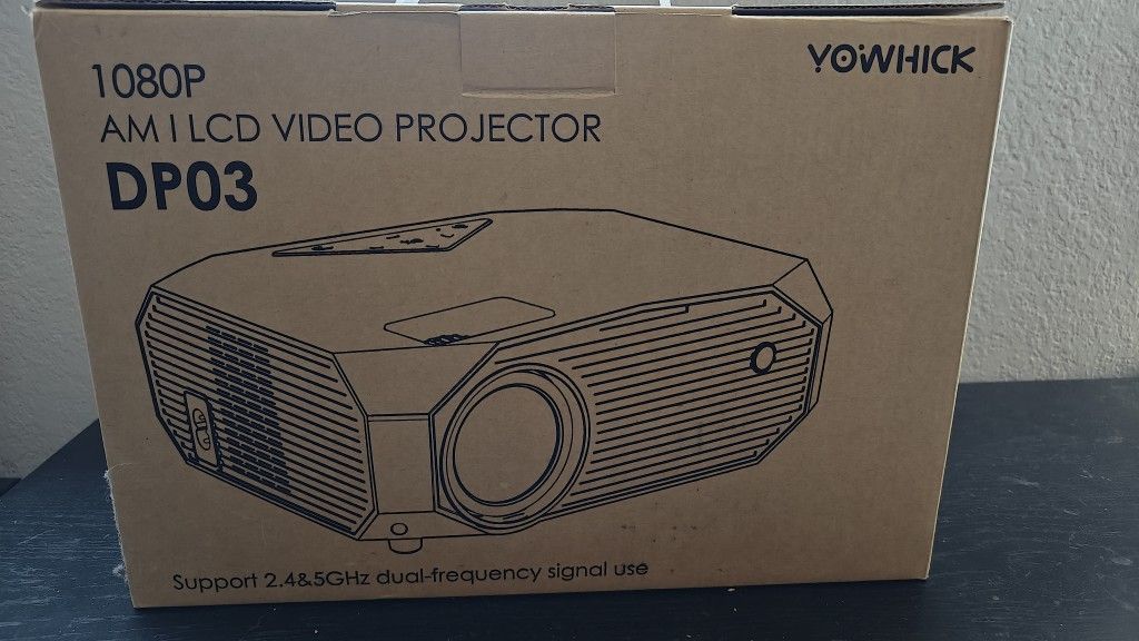 YOWHICK 1080P AM LCD Video Projector DP03