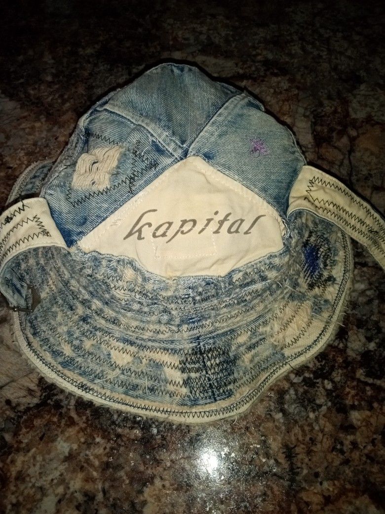 Kapital (Old Man Sailor Hat) Designer Bucket Hat (One Size)