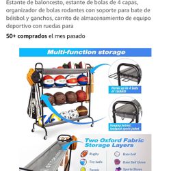 organizer for sports equipment