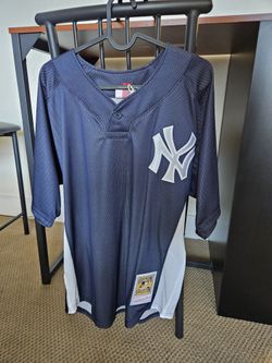 Mitchell & Ness Authentic Derek Jeter New York Yankees 2009 BP Jersey