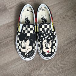 Disney Mickey & Minnie Classic Slip-on Vans 