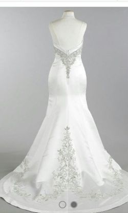 sweetheart strapless mermaid wedding dress
