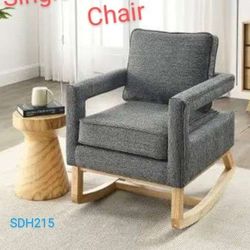 BH☆Modern Rocking Chair Sofa -grey