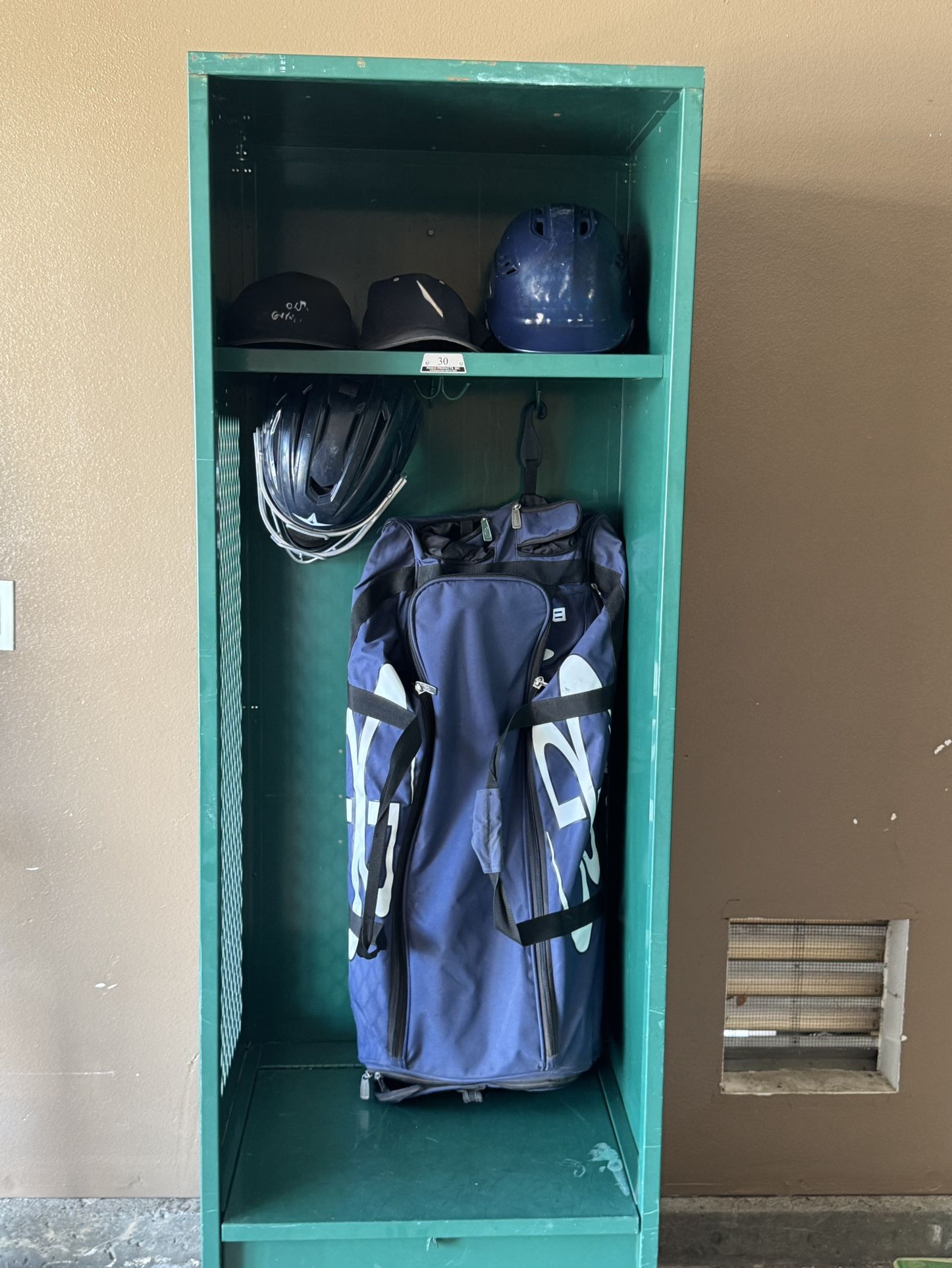 Stadium Locker With Shelf And Foot Locker 24” W x 21” D x 76” H