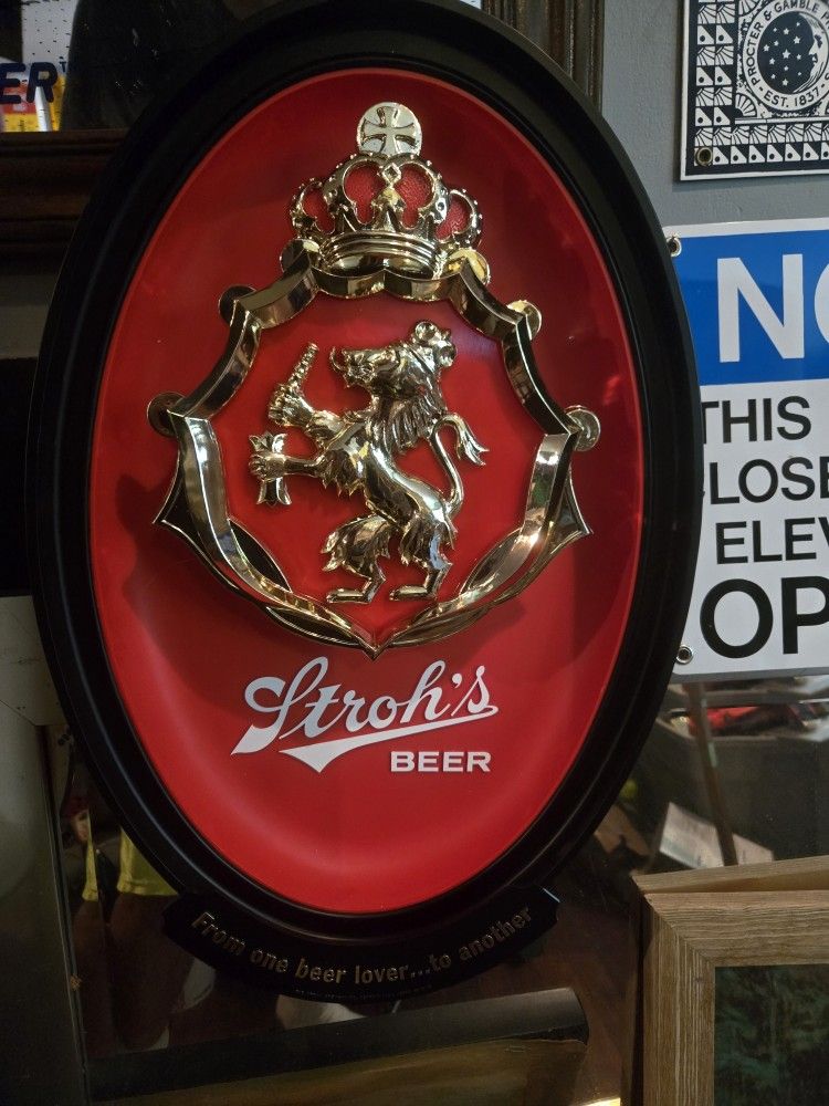 Several Beer Lights And Mirrors