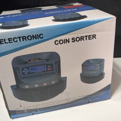 Electronic Coin Sorter CNCM-405 - Fast Sorting with LCD Display - 3.8kg Net Weight