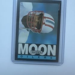 1985 Topps Warren Moon Houston Oilers #251 NFL Football Card