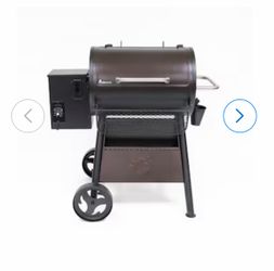 LANDMANN USA Landmann 710-Sq in Hammertone Brown Pellet Grill brand new $250