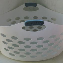 Pick A Flexibly Lightweight Laundry Basket  Excellent Condition 